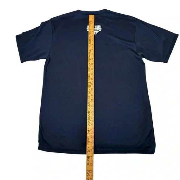 MILWAUKEE BREWERS MEN'S TEE T SHIRT NAVY BLUE MLB Adult M Medium - Picture 9 of 10